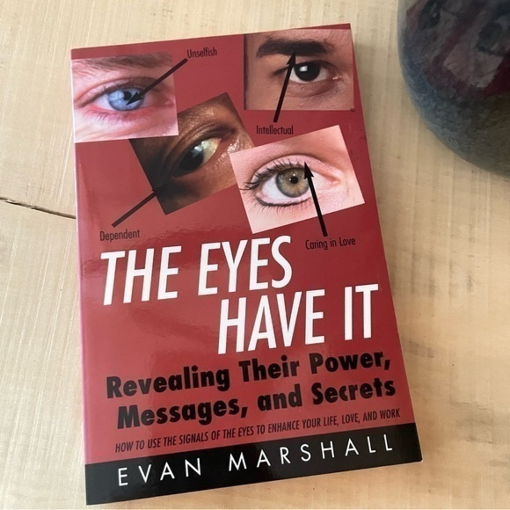 $5 DEALS Adult Non-Fiction “The Eyes Have It” Signals Body Language Paperback